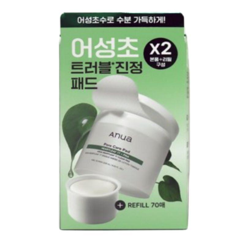 Anua Heartleaf 77 Clear Pad Special Set (70 Pads + 70 Pads Refill)