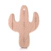 5Pcs Baby Animal Beech Wood Teething Rodent Flowers Clouds Tiny Rod Wooden Teether For Baby Pacifier Chain Pendant Chew Toys