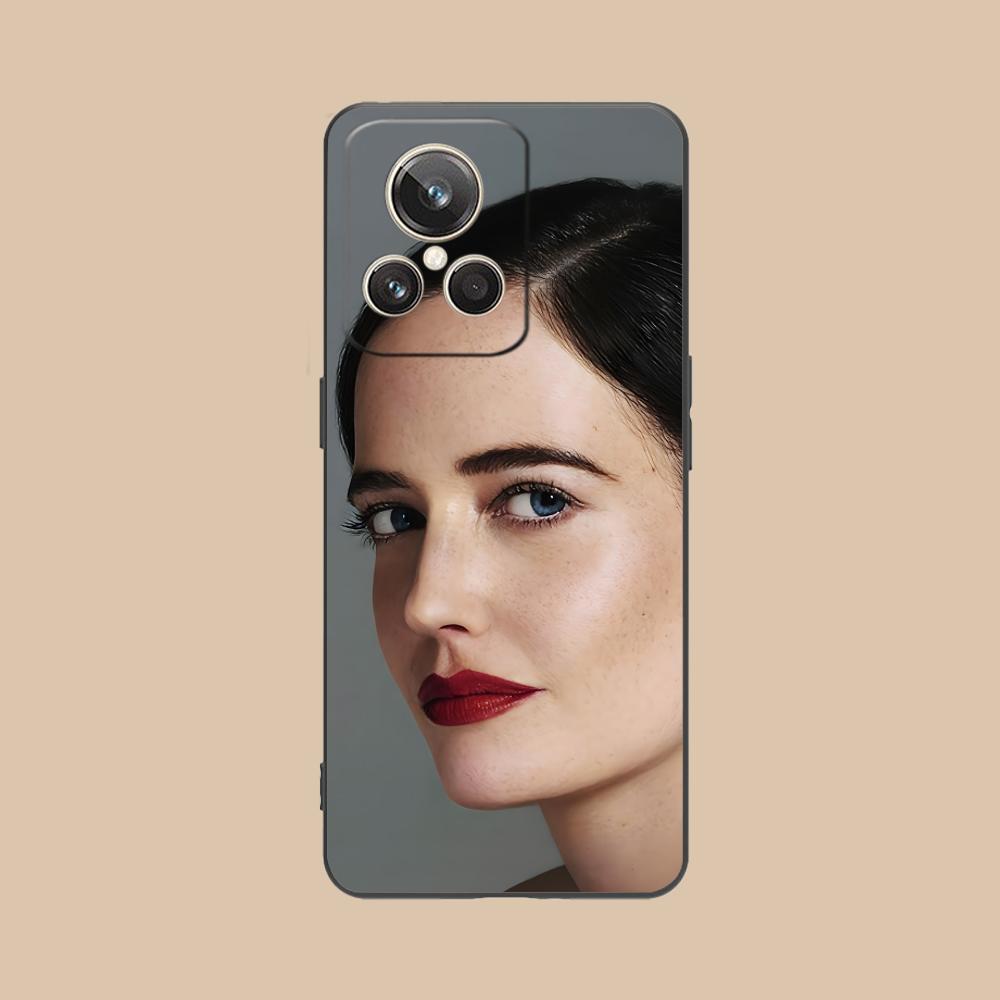 Eva Green Matte TPU Mobile Phone Case for Realme GT 8 Neo Pro C75 73 71 C67 65 C55 53 C35 31 C20 15 Colorful Cover