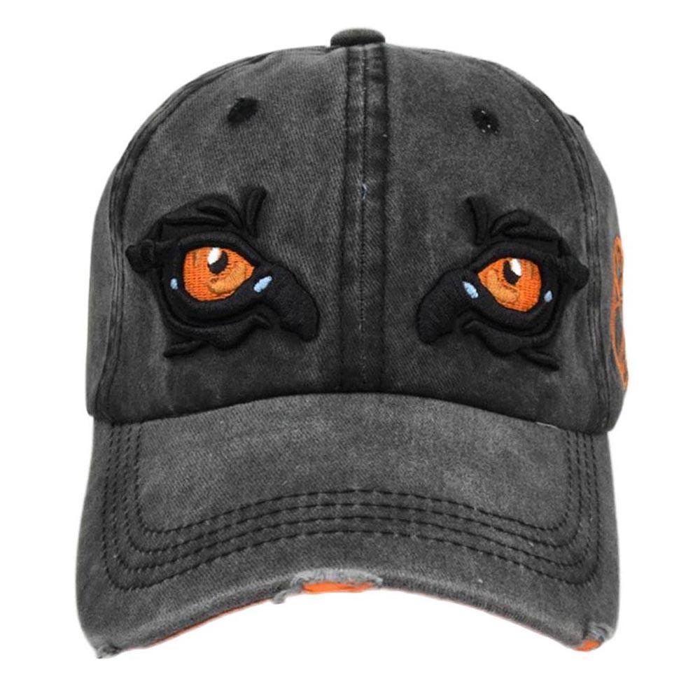 Men Vintage Baseball Cap Women Washed Cotton Devil Eagle Eye Embroidery Snapback Hat Casquette Gorra Hip Hop Cap Trucker Dad Hat