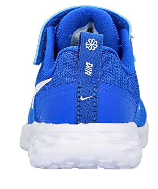 Nike Sneakersy Revolution 6 Next Nature TDV dla Dziewcząt i do Gry Szkolnej Rozmiar Chłopcy, Lekkie, Codzienne, Buty, Królewski/Biały/B, 13,0 cm (DD1094)