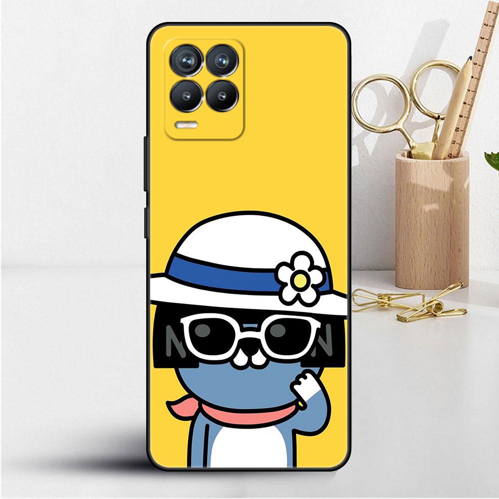 Kakao Friends Hülle für Realme 8 C21y GT Neo 2 3 8i C21 7 C11 6 C12 C35 C3 GT 9 Pro C12 Master Funda Telefonabdeckung