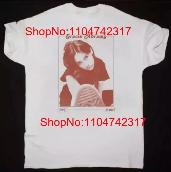 Gracie Abrams Music White T Shirt Cotton S 5XL Vintage Washed Graphic Comfortable Casual Stretched Versatile Streetwear Unisex