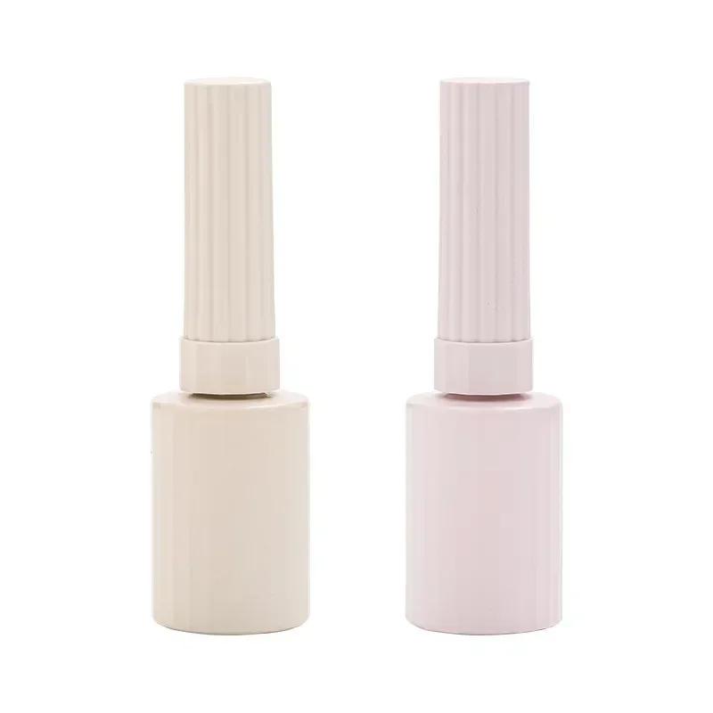 New 10pcs/set 12ml Empty Nail Polishing Bottle Nail Gel Empty Bottle with Brush Glass Empty Blending Bottle Touch-up Container