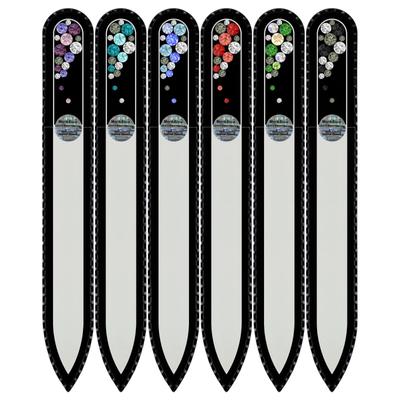 Set of 6 Glass Nail Files B-M - M7-12