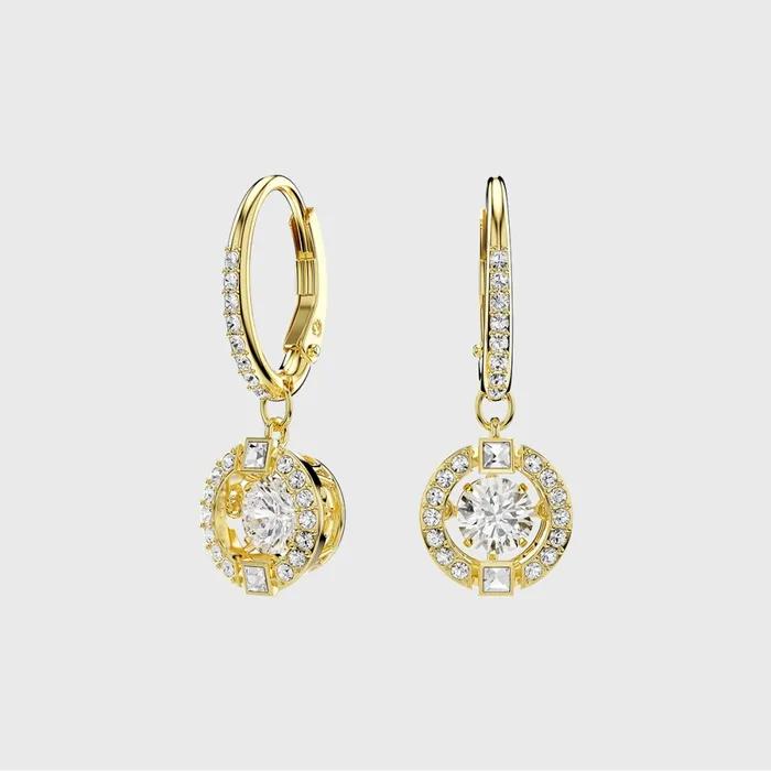 Una Angelic Drop Earrings 5758095 (18K Gold Finish)