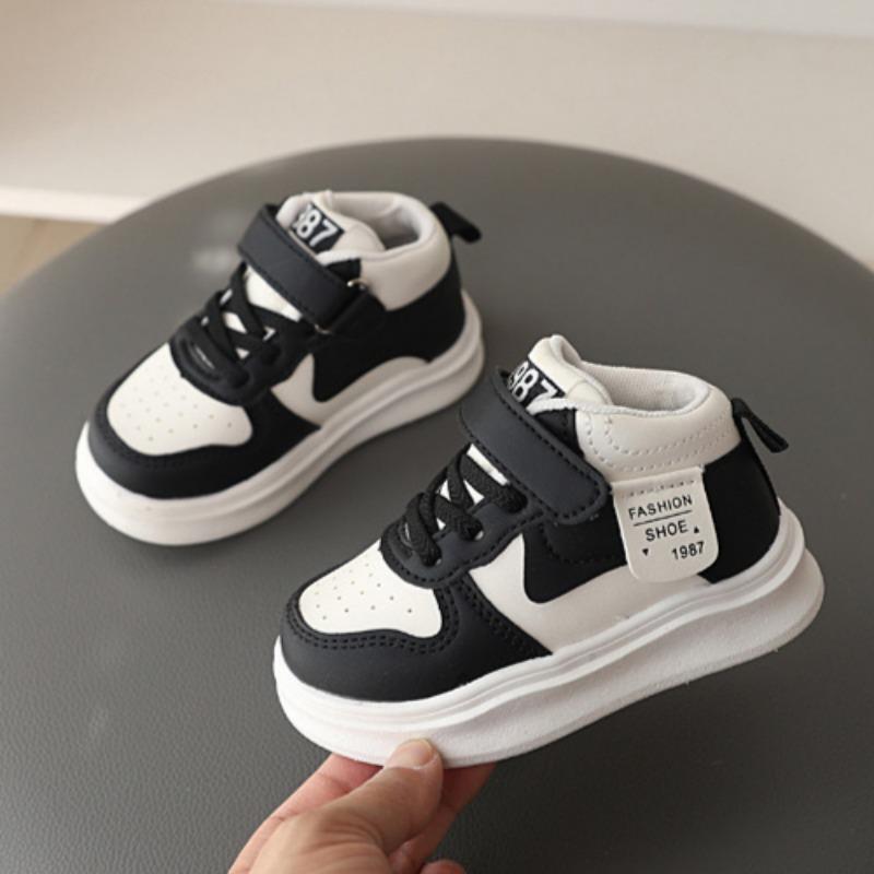 Kids' Versatile Casual Shoes Baby's Fashionable Sneakers High-top Lightweight Sports Shoes