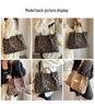 2023 Autumn Leopard Print Shoulder Tote - Large Capacity Women's Bag