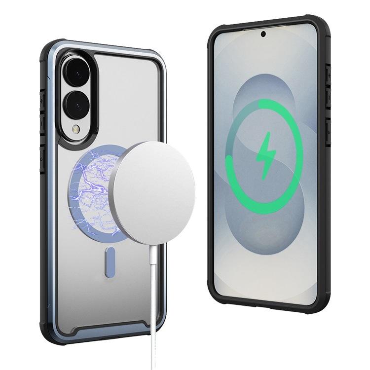 Samsung S11edge Magnetic Mobile Phone Case Aluminum Alloy Suitable for S11ultra Transparent Anti-drop S11 Protective Case