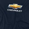 Chevrolet Men's Stacked Logo Long-Sleeved T-Shirt