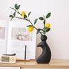 European Ceramic Love Shaped Vase, Creative Home Living Room Desktop Bedroom Decoration, Minimalist Flower Ware Vase Combination