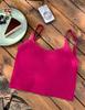 Women's Spicy Summer Slim Fit Backless Camisole with Chest Pads