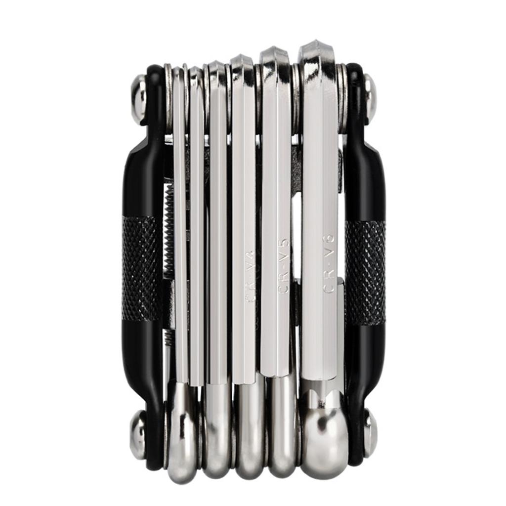 Bicycles Maintenance Multitool 16 In 1 Bikes Repair Wrench Pocket Multifunctional Steel Bicycles Toolset Folding Wrench