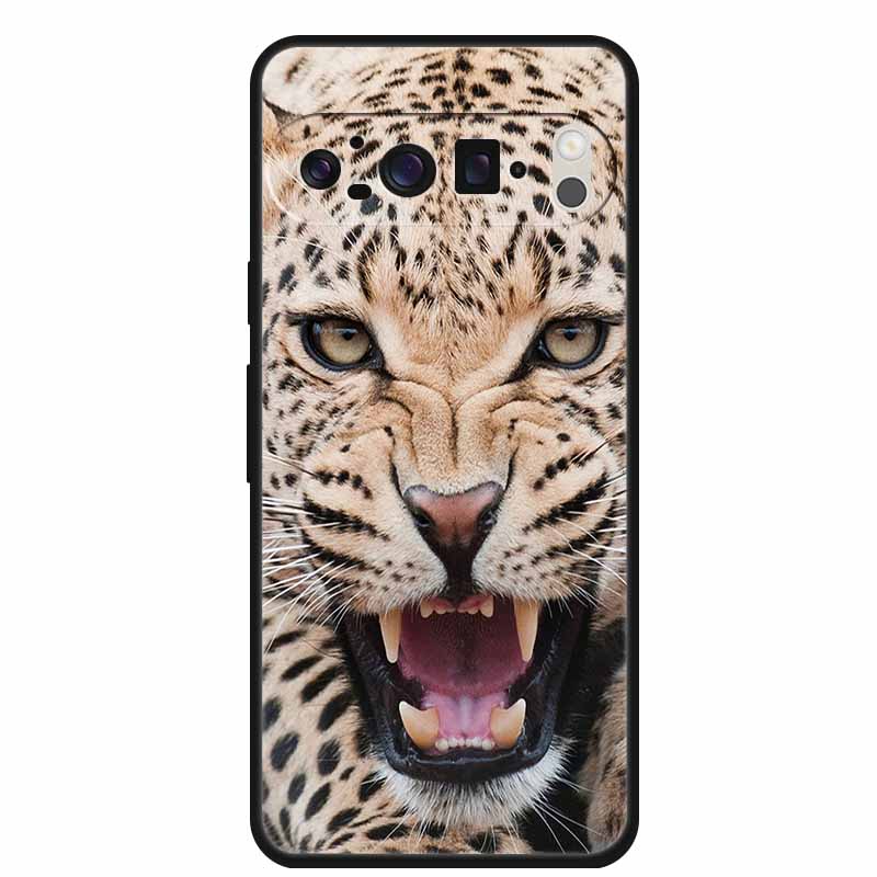 Für Google Pixel 10 Pro XL 5G Hülle Tiere Weiches Silikon TPU Handyhülle Rückseite für Pixel 10Pro XL Cooler Wolf Schutzhülle