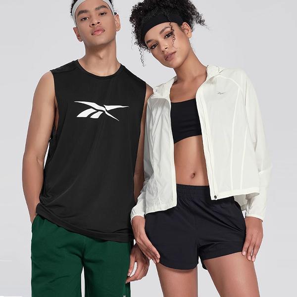 Reebok Solid Color Comfortable Outdoor Sports Leisure Breathable Sun Protection Jacket Women Jackets White 24SRM102WGW1