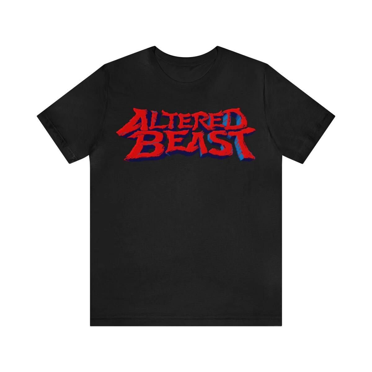 Altered Beast Sega Genesis Retro Style 90 s Video Game Pixel Art Unisex 100% Cotton T-shirt Mens Womens Tees Top S