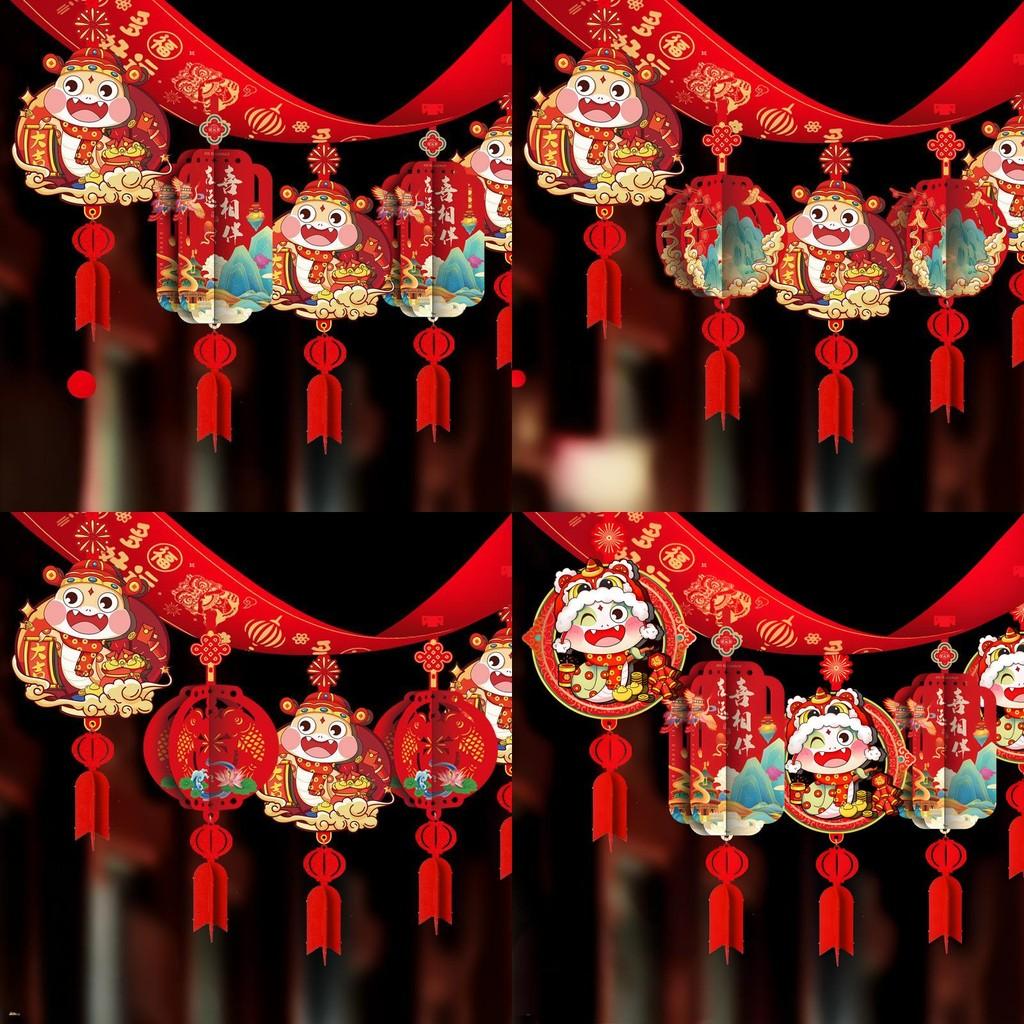 Of Year Snake Mascot Hanging Ornament Chinese New Year Decorations Pendants