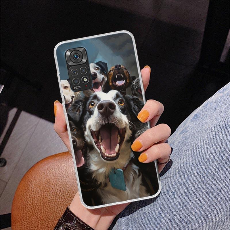 

Funny Selfie Dogs Group Phnoe Case for Phnoe Case for Xiaomi Redmi Note 15 14 14S 13 Pro Plus 12 12S 11S 11E 10S 10 11T 5G Uniqu Redmi Note 13 5G