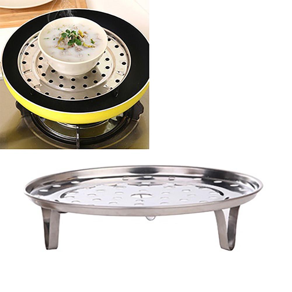 Stainless Steel Steamer Pot Tray Stand Kitchen Tool