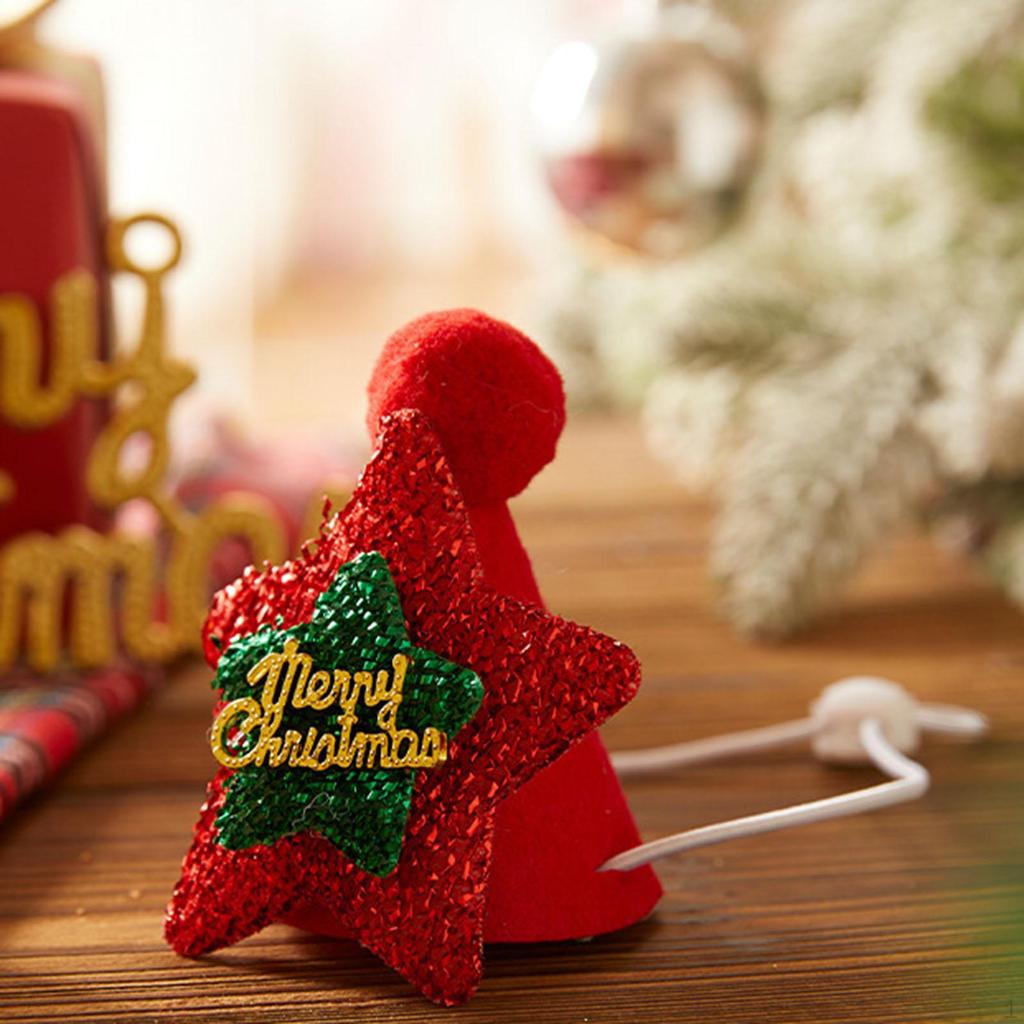 Christmas Cat Hat Pet Santa Supplies,Cosplay,Soft,Creative Holiday Decoration