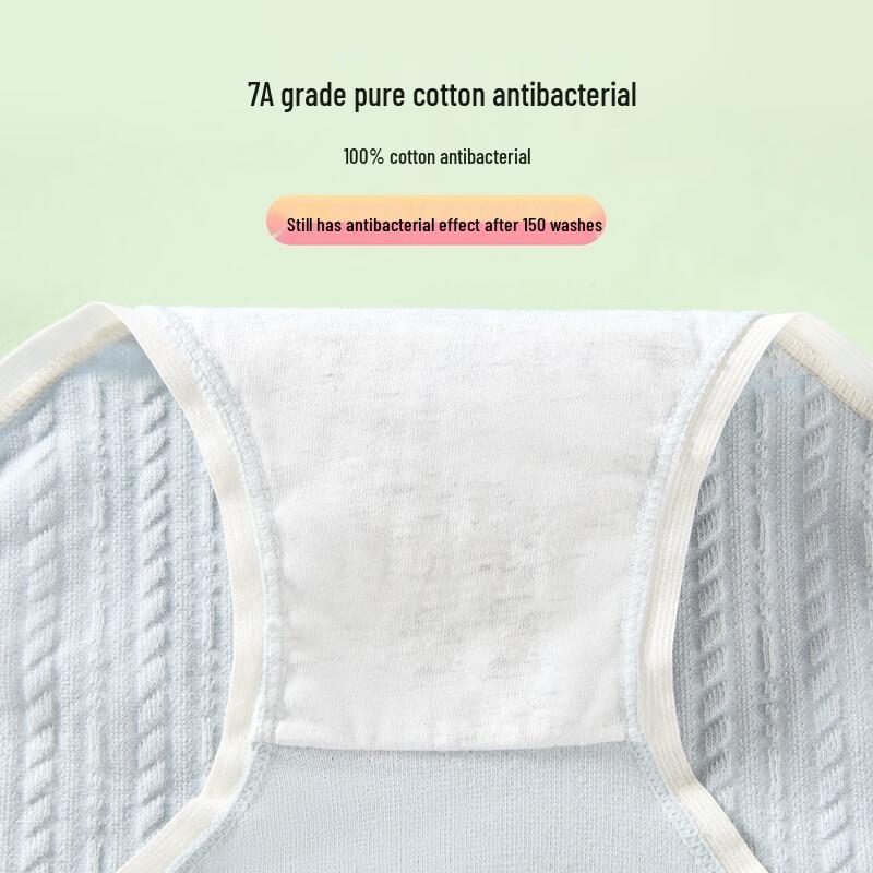 FENTENGCARE Women's 7A Antibacterial Cotton Briefs 3-Pack