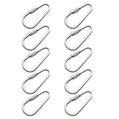 Bird Parrots Toy Parts 10 Packs Metal Hook Durable Metal Clip for Small Animals Hanging Toy