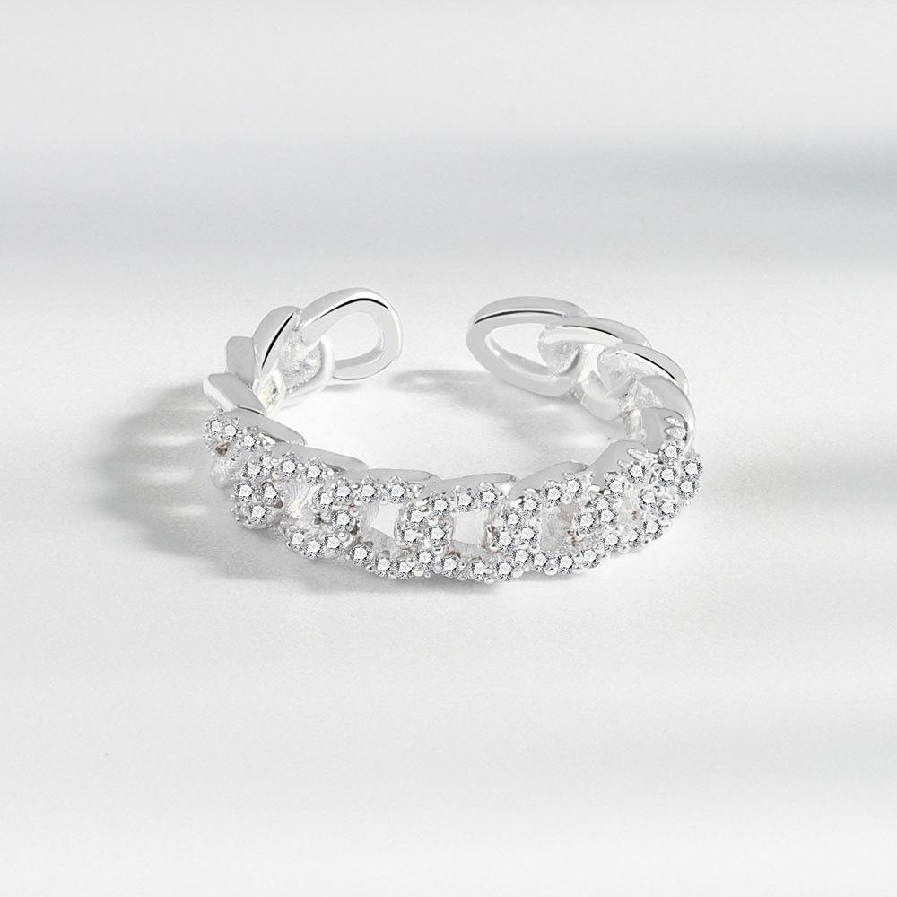 Lindon clássico liga de cobre anel de zircão feminino joias promessa de casamento presente de festa