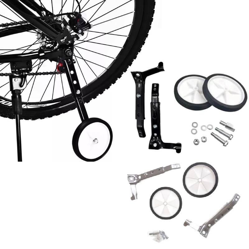 Versatile Adjustable Training Wheel Support For Children's Bikes With Sturdy Build
