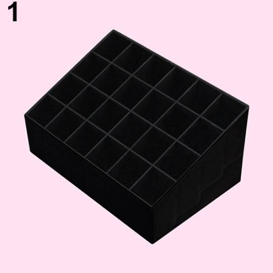 40/24 Compartments Lipstick Brush Storage Stand Holder Makeup Cosmetic Organizer