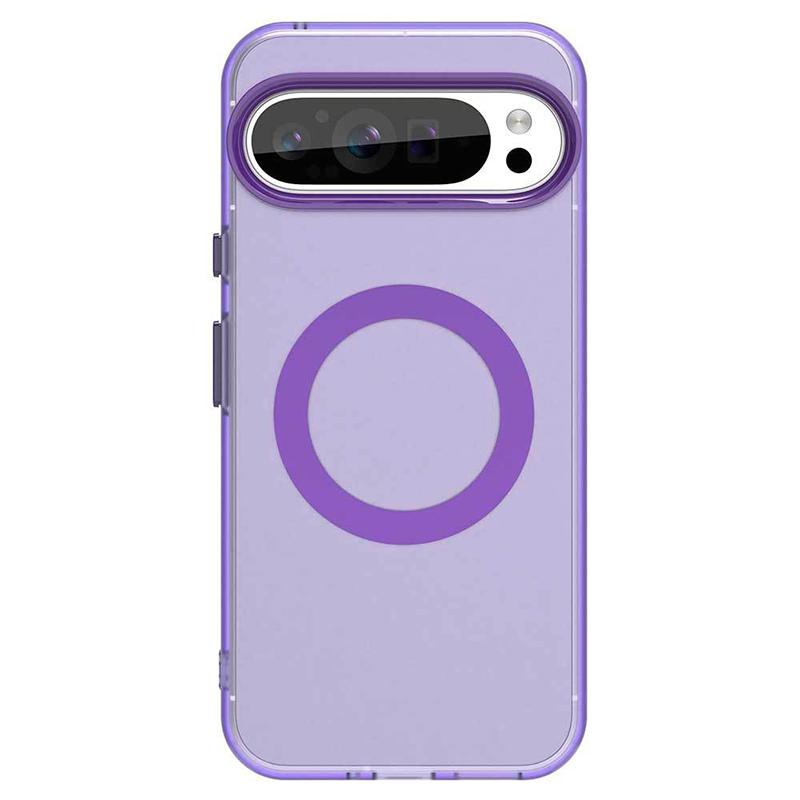 For Google Pixel 9 Pro XL Candy Color Magnetic Phone Case For Google Pixel 8 Pro 8A 9A Cases Translucent Matte Shockproof Cover