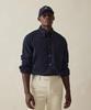 BROOKS BROTHERS Somelaughs Flannel Shirt (Navy) (Bbthmm6111Qew)