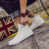 2025 Spring Autumn Cloth Shoes Mens Fashion Sneakers Cool Young Man Street Style Casual Shoes Classic Black White Sneakers AA307