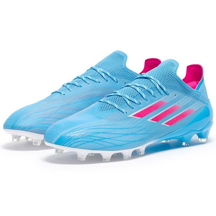 Adidas X Speedflow .1 AG (Rubber Short Studs) Durable Fit Soccer Shoes Men Soccer Shoes Light-Blue GW7450