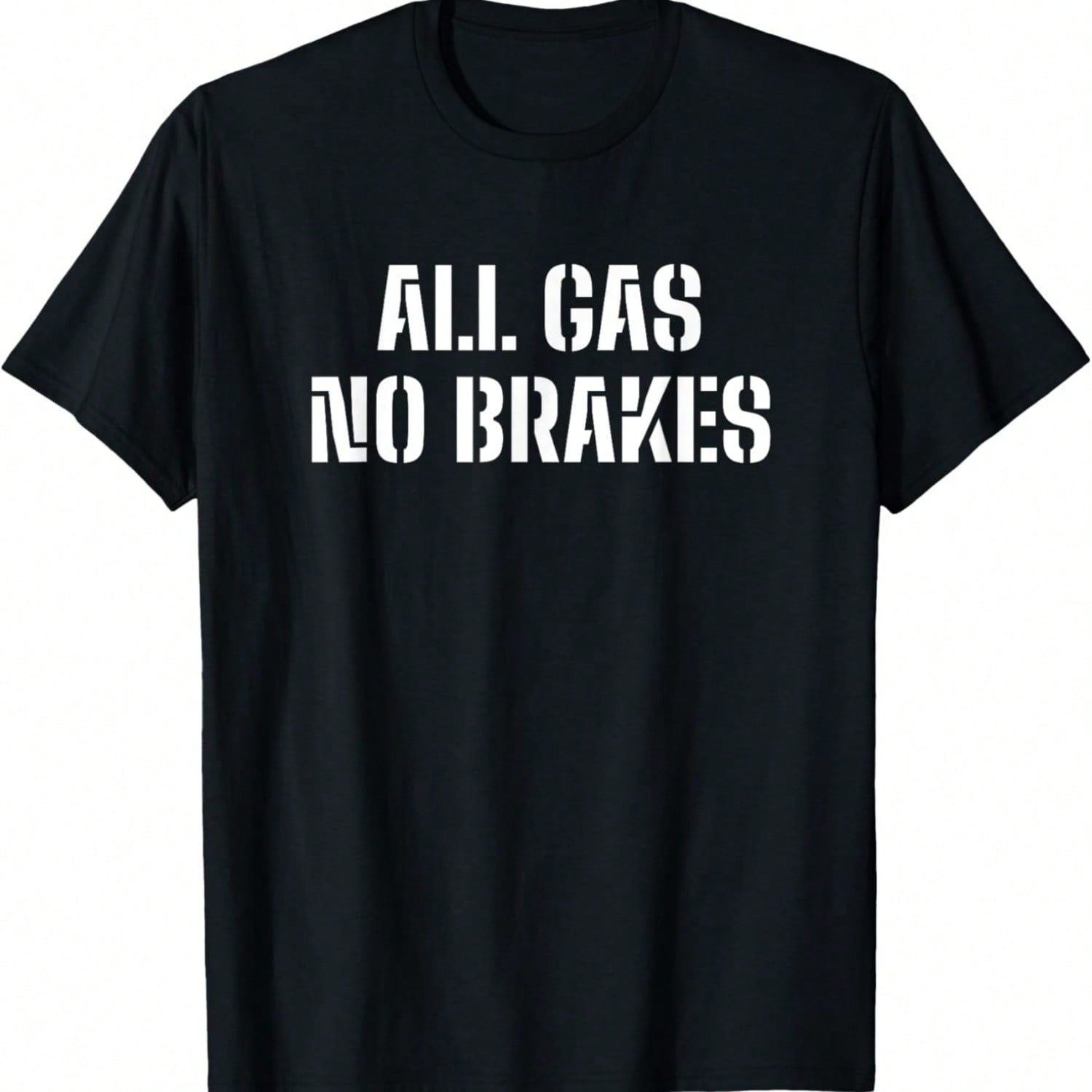 All Gas No Brakes T-Shirt S разноцветный
