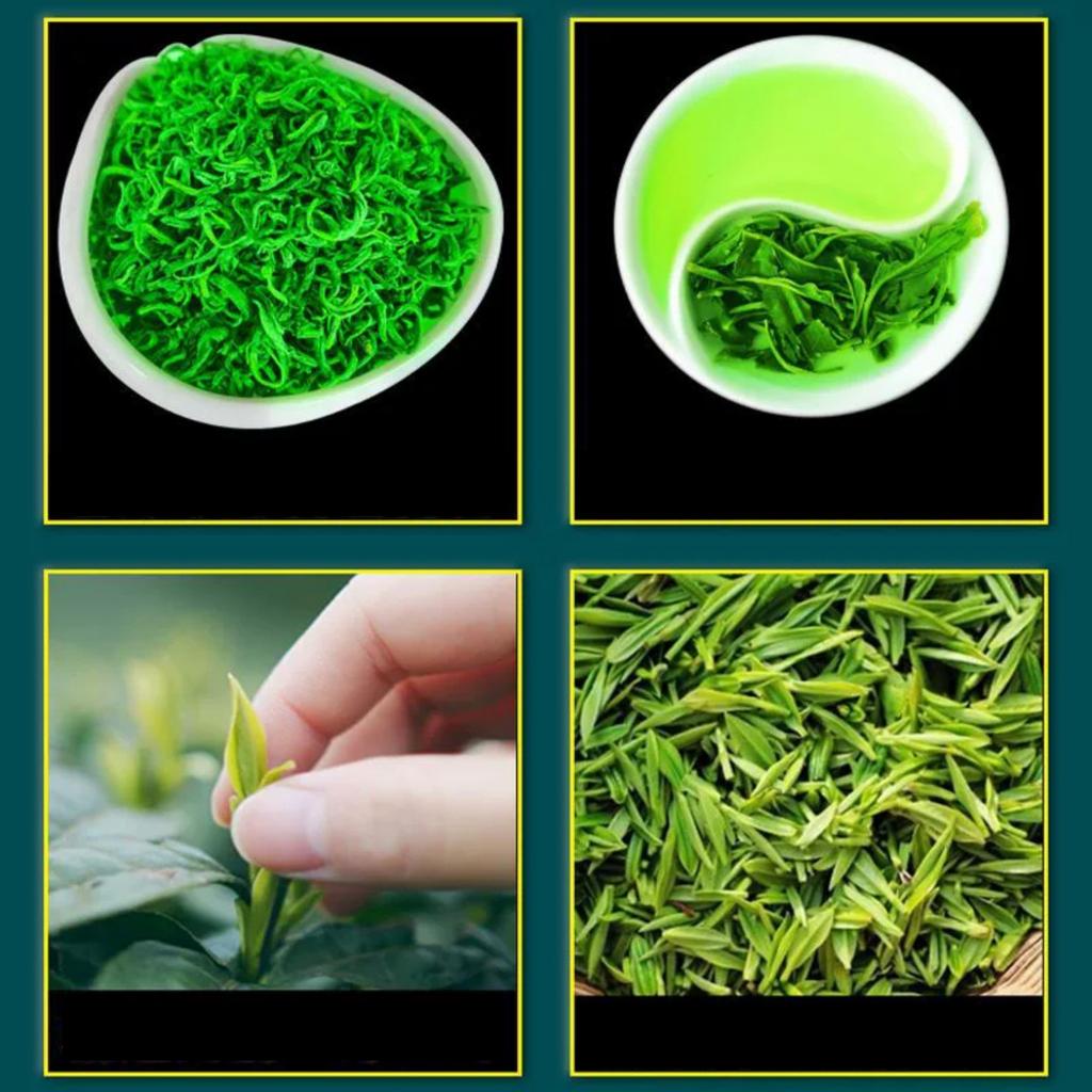 Anhui Lvyue Alpine Cloud Mist Green Tea Bag Spring Harvest 250g