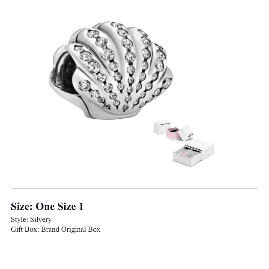 Pandora 925 Sterling Silver Jewelry Accessories Unisex Silver 791574CZ