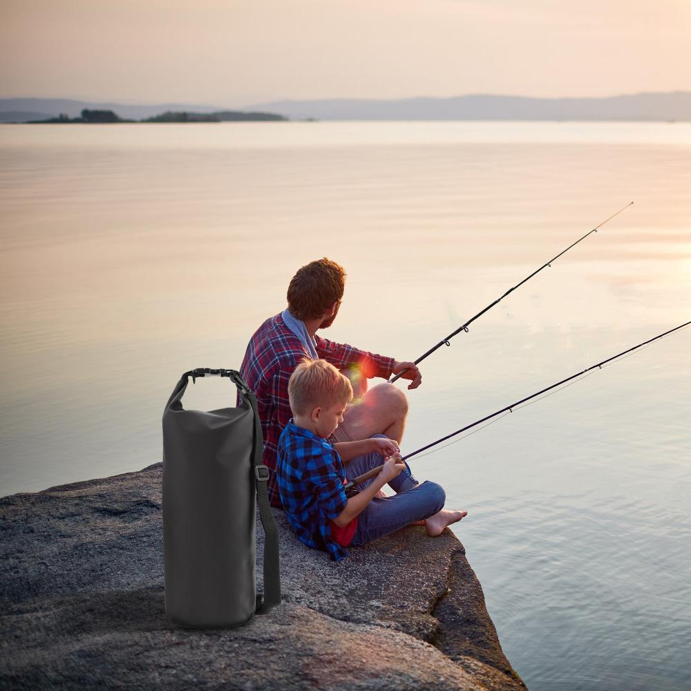 10L 15L 20L 30L Motorcycle Shoulder Bag Waterproof Diving Swimming Hiking Driving Travel Kits Outdoor PVC Dry Sack Pocket