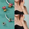 Charms Copper Christmas Tree Beads Bracelet For Charms Plataoriginales Brand Beads Diy Jewelry Making Gifts