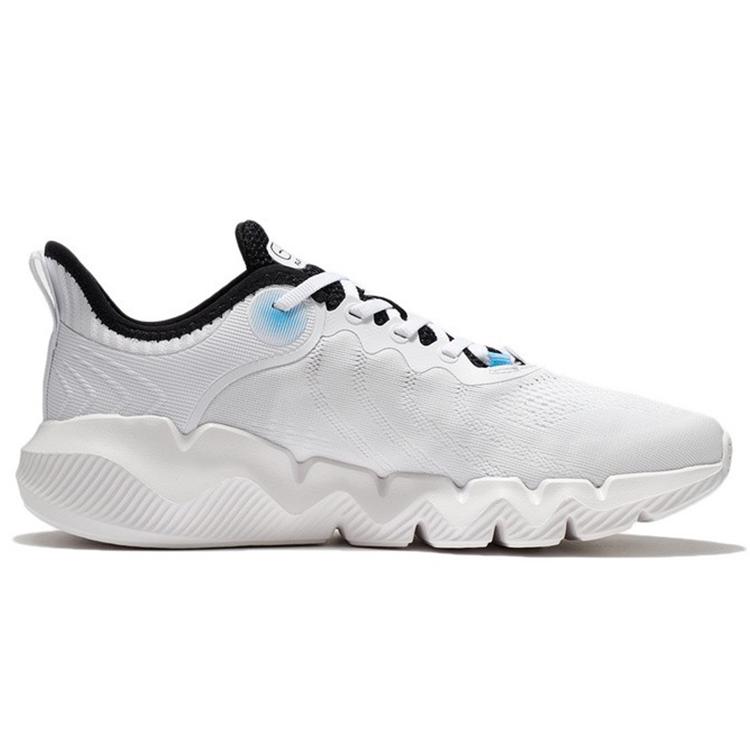 New LiNing Cushioning Anti Slip And Wear Resistant Low Top Casual Shoes Men's White AGLS023-3