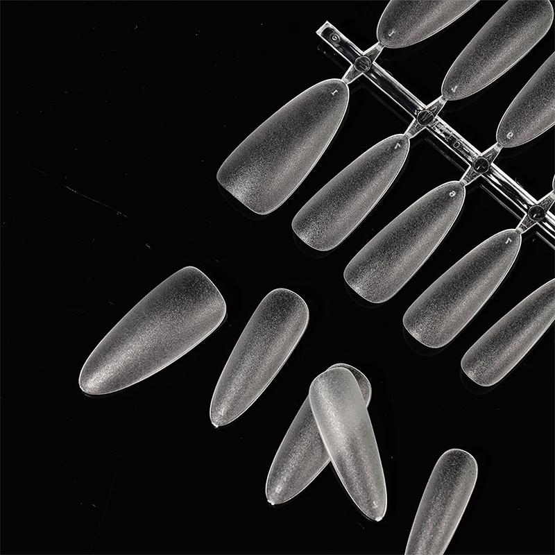 Zachte Gel Nageltips 100 STUKS voor Manicure Volledige Dekking Press-On Kunstnageltips Flexibele Benodigdheden voor Salon Experts