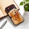 Ölgemälde eines Hundes Handyhülle für Samsung Galaxy A73,A72,A71,A70,A53,A52,A51,Weiche Silikon-Schwarze Hülle