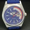 REFURBISHED VINTAGE SEIKO 5 AUTOMATIC 6309A JAPAN MENS BLUE DIAL WATCH a440898-4