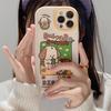 IPhone 16 Case, Apple 17 Pro Max Silicone Protective Case, Compatible with IPhone XR, Original Cartoon Design, 13 Pro