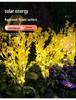 Solar Rapeseed Flower Garden Light for Courtyard, Lawn, Park, and Villa Lighting