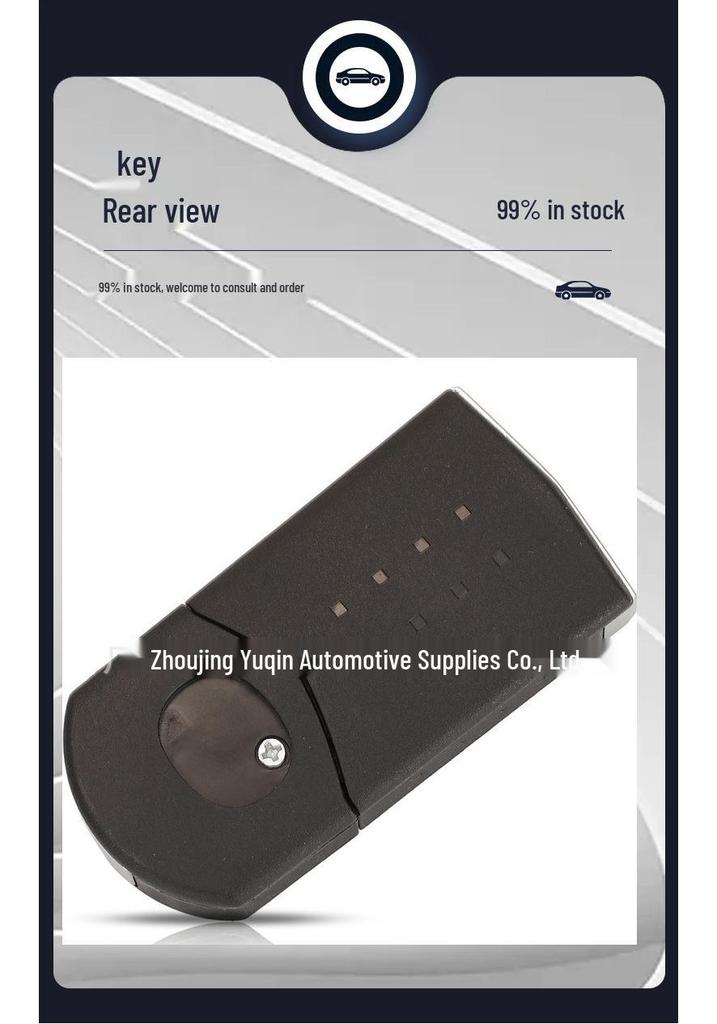 Mazda Ruiyi, Mazda 5/6 Folding Car Key, 433MHz Frequency, 63 Chip SKE126-01.