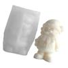Santa Clause Candle Silicone Mold Multipurpose Silicone Mould for Making Candle Soap Holiday Decoration Epoxy Resin
