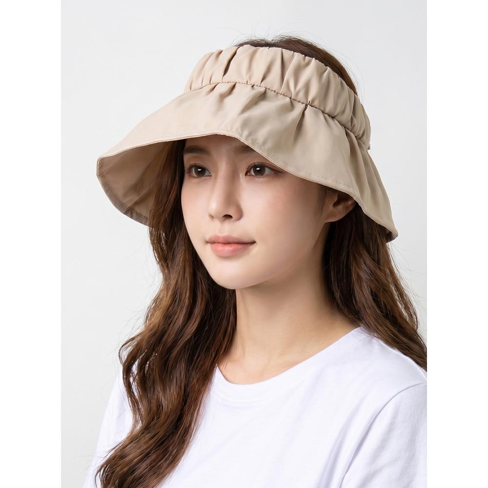 Daiso Folding Shading Hat Beige