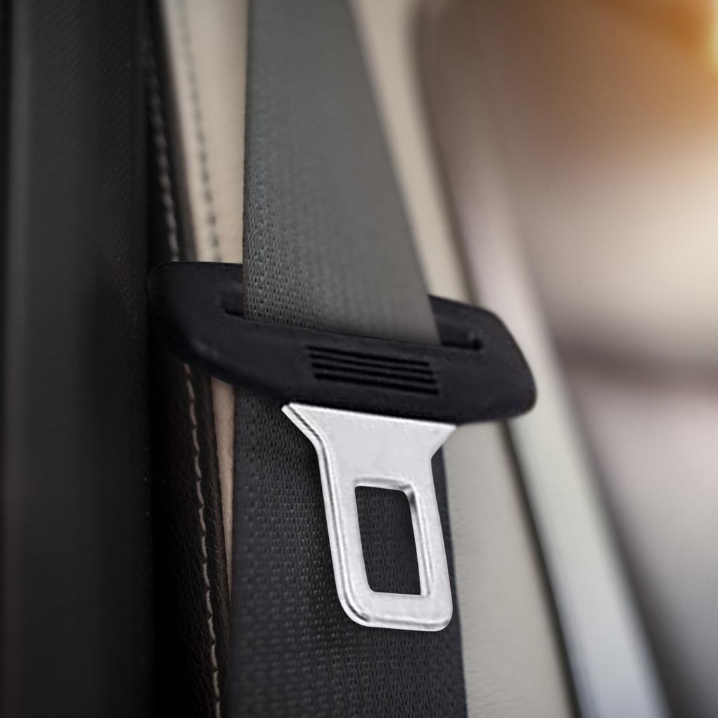 Car Safety Belt Lock Tongue Straight Lock Tongue Straight Insert Safety Belt Insert Lock Tongue