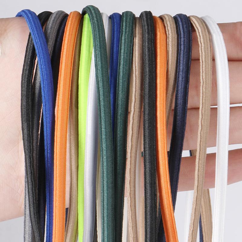 NEW 4mm-wide Oval Shoelaces Round Sport Shoelaces High-quality Elastic Laces Suitable for A Variety of Shoes 1Pair/3Pair
