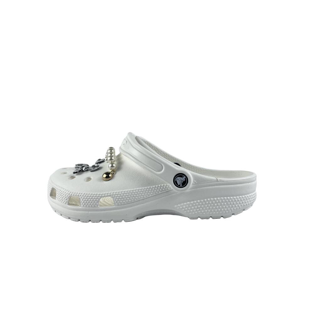 Crocs Classic clog EVA Fashion and Versatile Comfortable and Casual Hole Shoes Unisex White